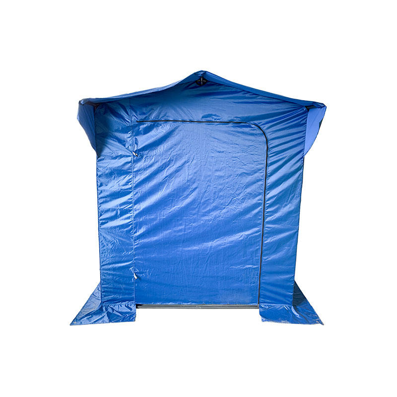 Folding Tent PRO Structure Series 50mm Aluminum + 4 Double Sides PVC 520g/m² Tarp for Professional Needs or Daily Use Blue