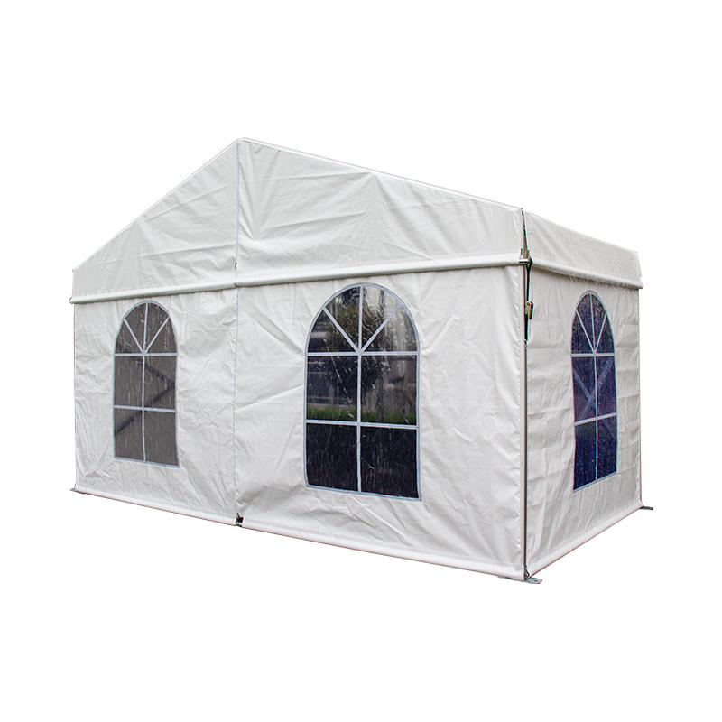 White Outdoor Gazebo Canopy Wedding Party Tent 8 Removable Walls